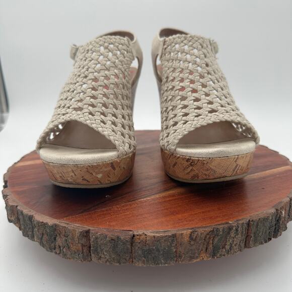 Jelly Pop Womens Adelie Wedge Sandals Size 8. Boho Cottagecore Peasant - Picture 3 of 10